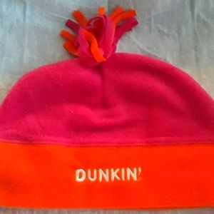 Dunkn OSFM Orange and White Beanie